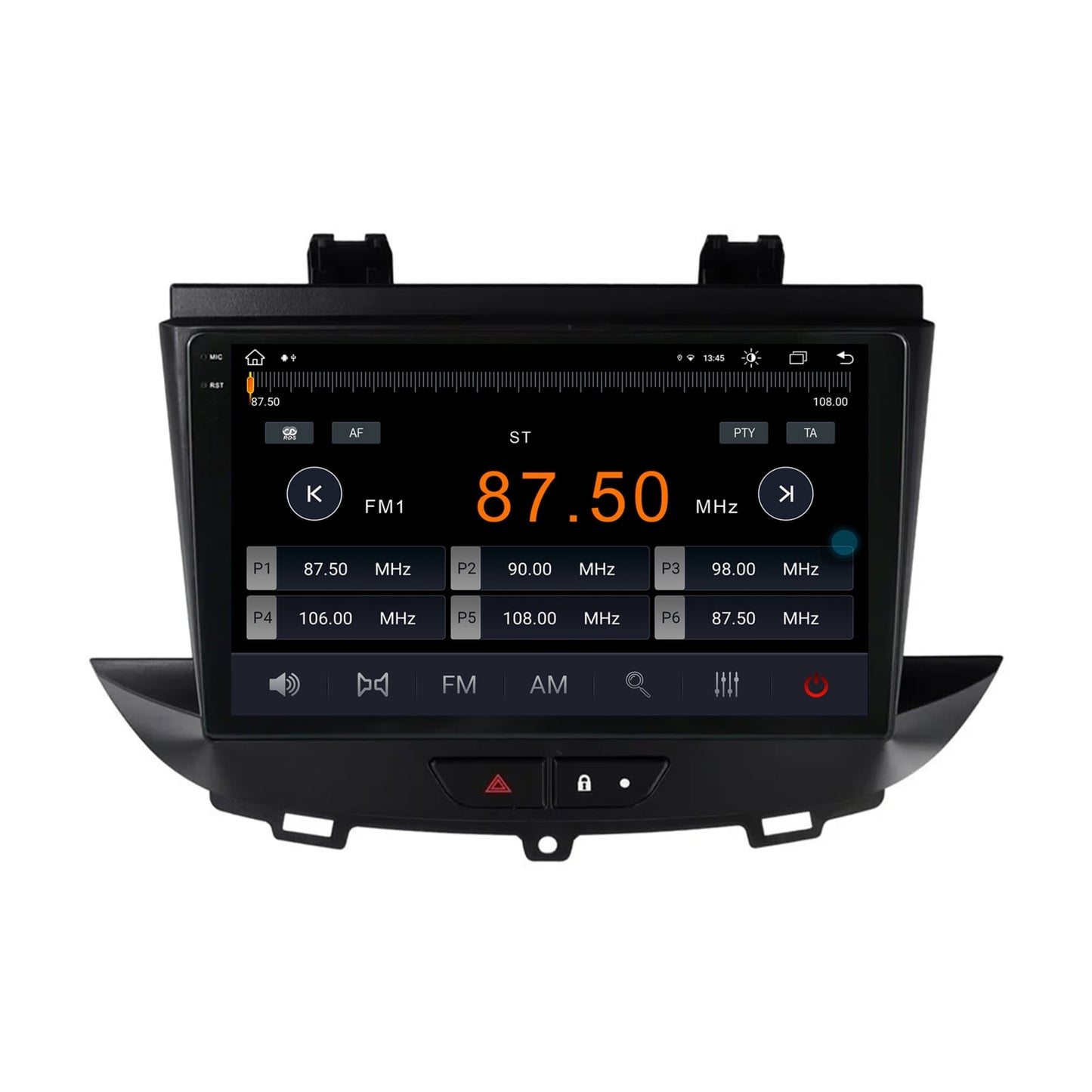 Navigatie Opel Grandland X / Opel Crossland X (2017-2021), Android, X-Octacore / 8GB RAM + 256GB ROM, 9.5 Inch - AD-BGX9008+AD-BGRKIT354