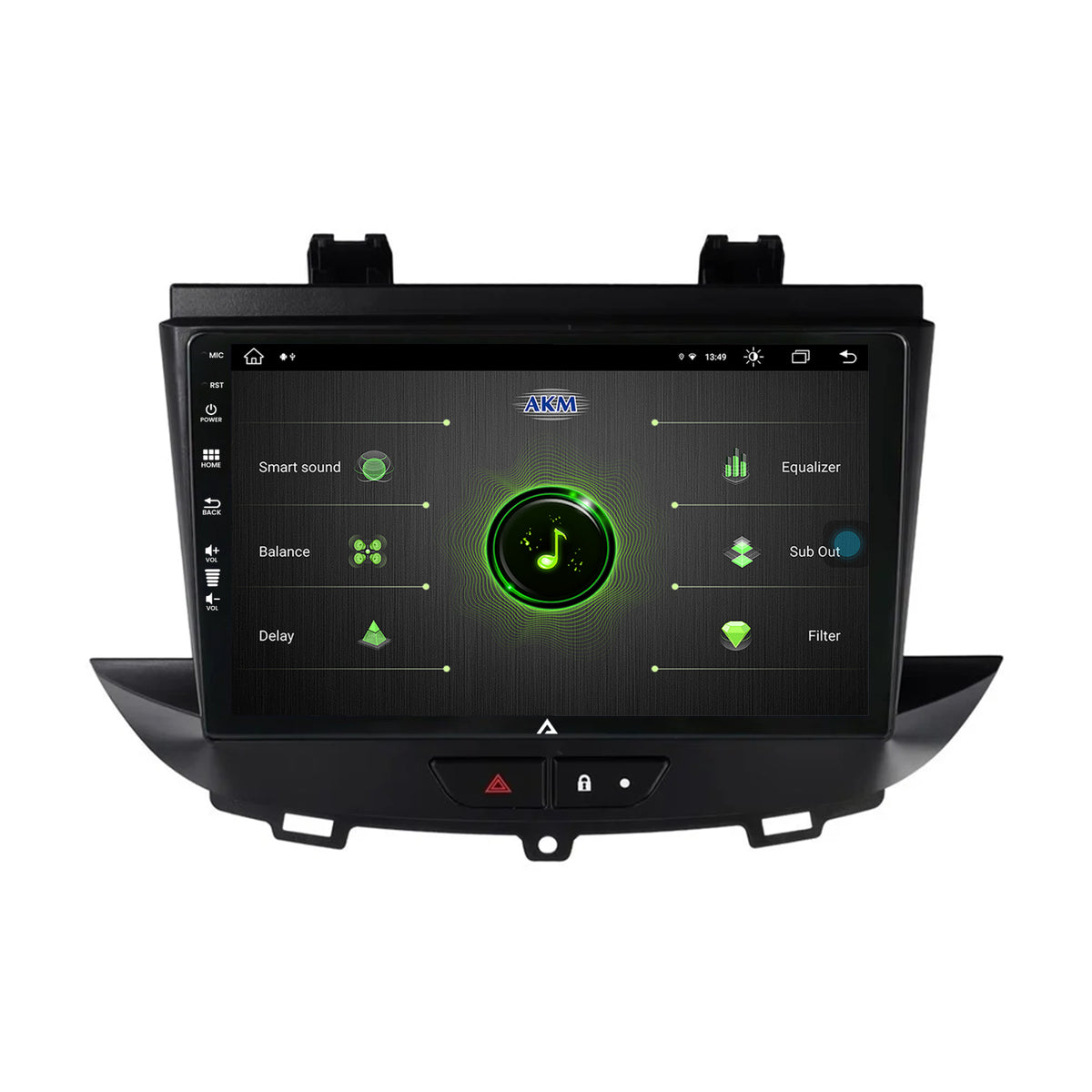 Navigatie Opel Grandland X / Opel Crossland X (2017-2021), Android, Z-Octacore / 8GB RAM + 256GB ROM, 9 Inch - AD-BGZ9008+AD-BGRKIT354
