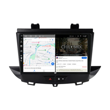 Navigatie Opel Grandland X / Opel Crossland X (2017-2021), 8GB RAM, Android, Octacore, Slot Sim 4G, DSP, GPS, Wi-FI, Carplay, Android Auto, USB, Bluetooth, Waze, Touchscreen, 9 Inch