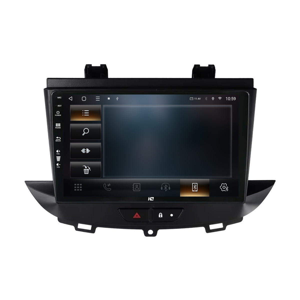 Navigatie Opel Grandland X / Opel Crossland X (2017-2021), 8GB RAM, Android, Octacore, Slot Sim 4G, DSP, GPS, Wi-FI, Carplay, Android Auto, USB, Bluetooth, Waze, Touchscreen, 9 Inch