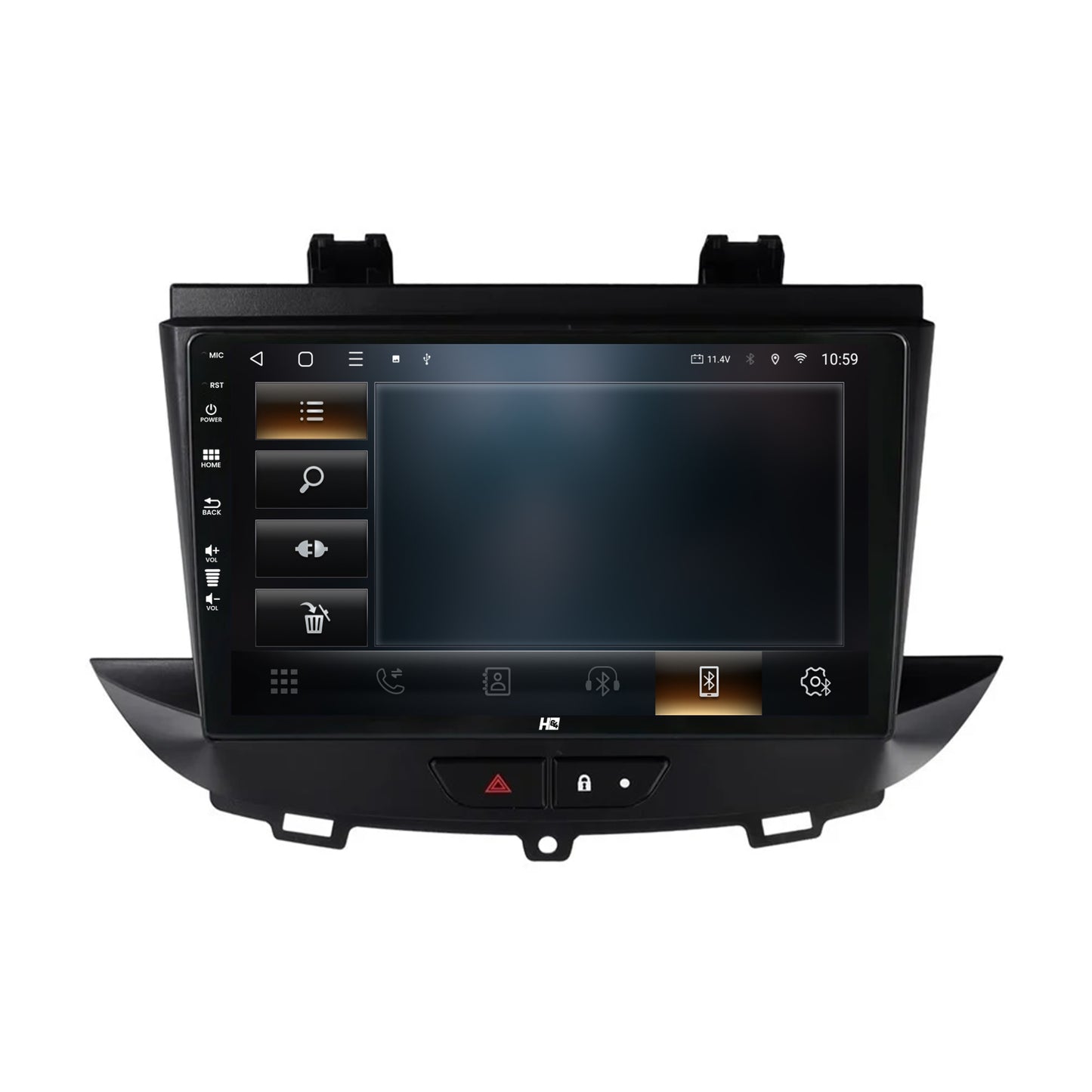 Navigatie Opel Grandland X / Opel Crossland X (2017-2021), 8GB RAM, Android, Octacore, Slot Sim 4G, DSP, GPS, Wi-FI, Carplay, Android Auto, USB, Bluetooth, Waze, Touchscreen, 9 Inch