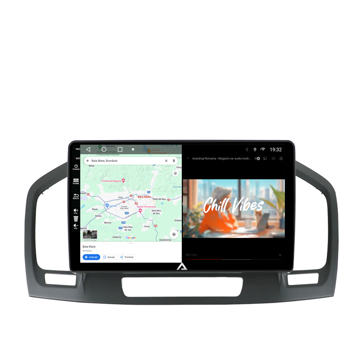 Navigatie Opel Insignia (2008-2013), Android, A-Octacore / 4GB RAM + 64GB ROM, 9 Inch - AD-BGA9004+AD-BGRKIT254