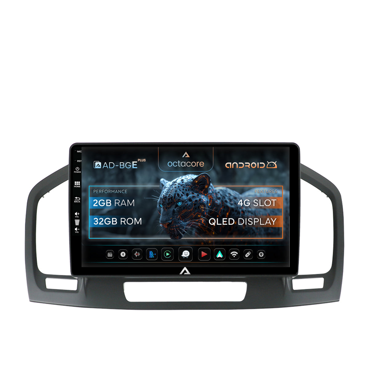 Navigatie Opel Insignia (2008-2013), Android, E-Octacore / 2GB RAM + 32GB ROM, 9 Inch - AD-BGE9002+AD-BGRKIT254