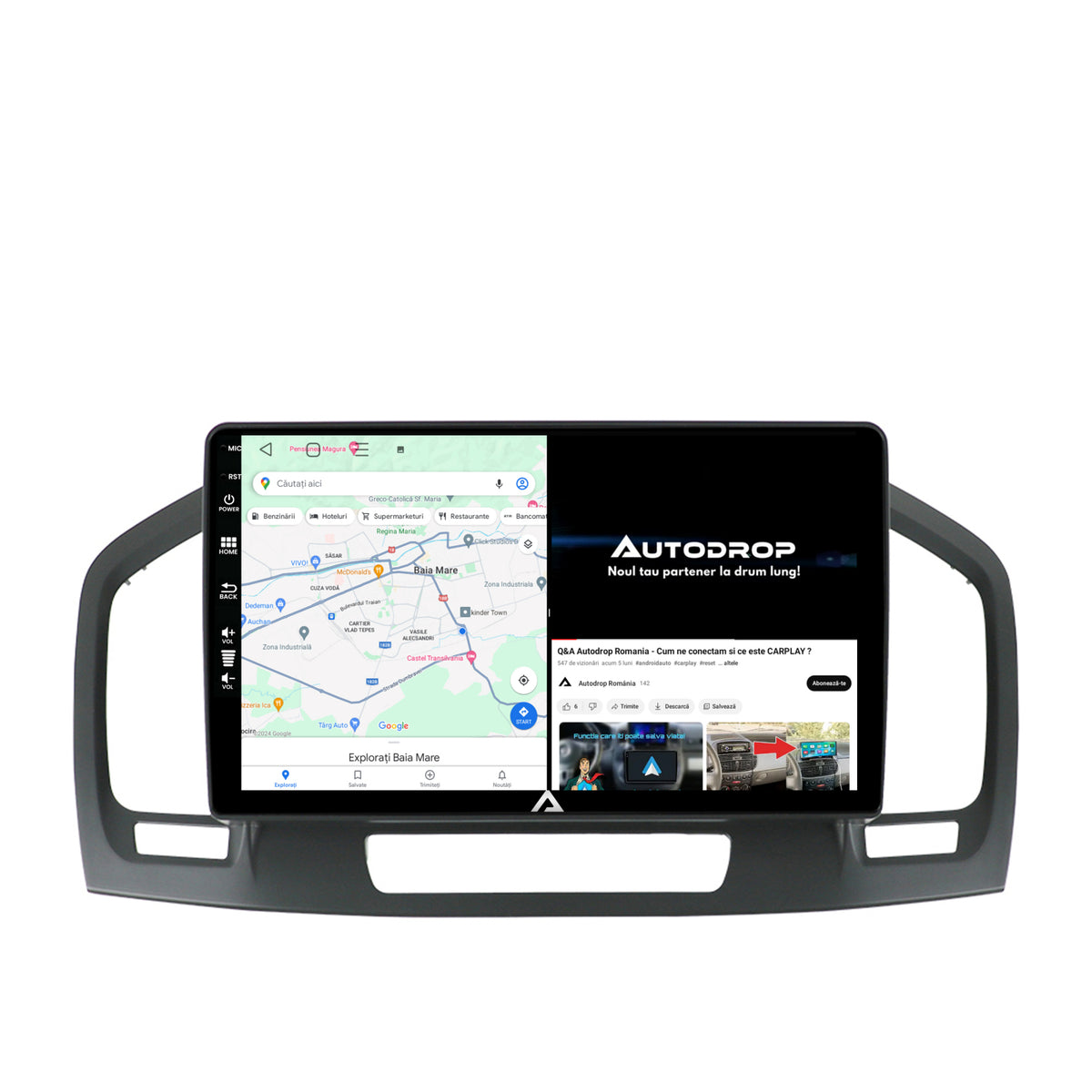 Navigatie Opel Insignia (2008-2013), Android, P-Octacore / 2GB RAM + 32GB ROM, 9 Inch - AD-BGP9002+AD-BGRKIT254