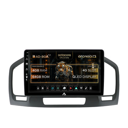 Navigatie Opel Insignia (2008-2013), Android, A-Octacore / 4GB RAM + 64GB ROM, 9 Inch - AD-BGA9004+AD-BGRKIT254