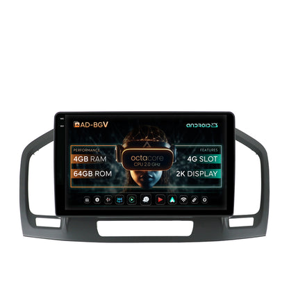 Navigatie Opel Insignia (2008-2013), Android, V-Octacore / 4GB RAM + 64GB ROM, 9.5 Inch - AD-BGV9004+AD-BGRKIT254