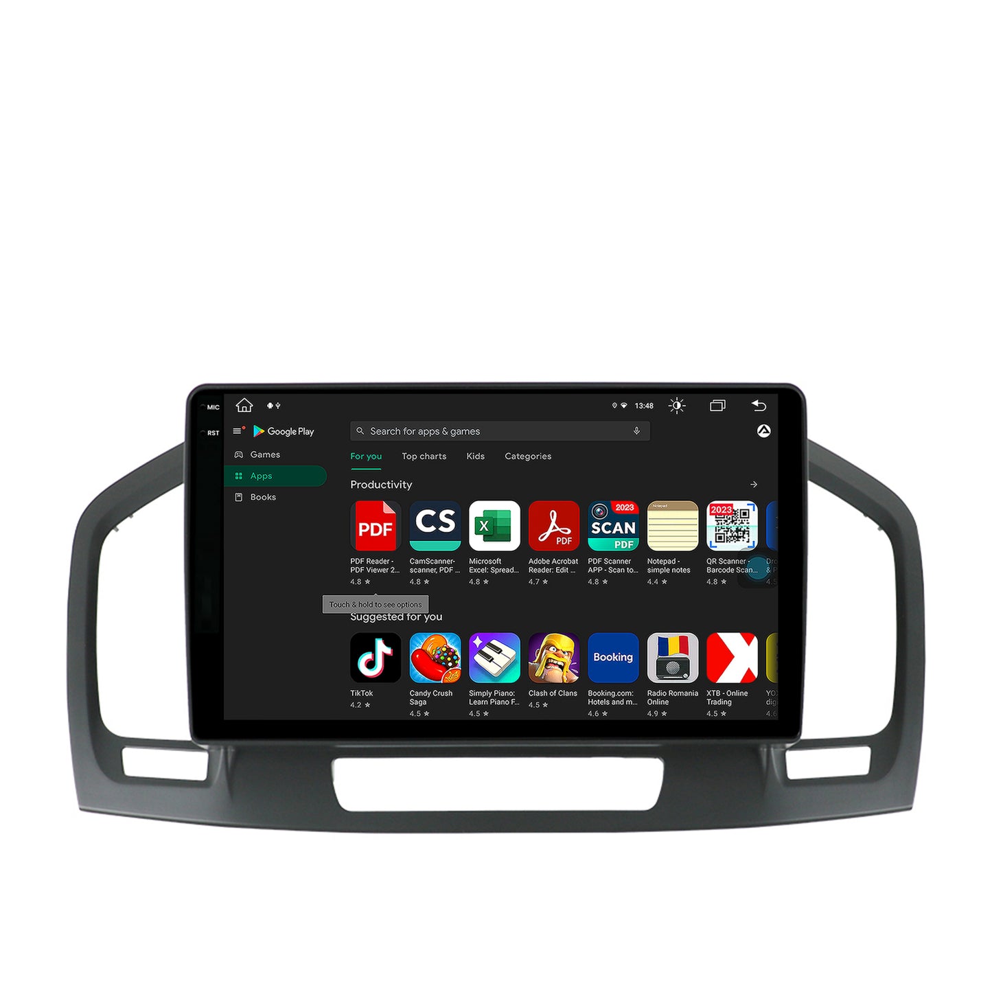 Navigatie Opel Insignia (2008-2013), Android, V-Octacore / 4GB RAM + 64GB ROM, 9.5 Inch - AD-BGV9004+AD-BGRKIT254
