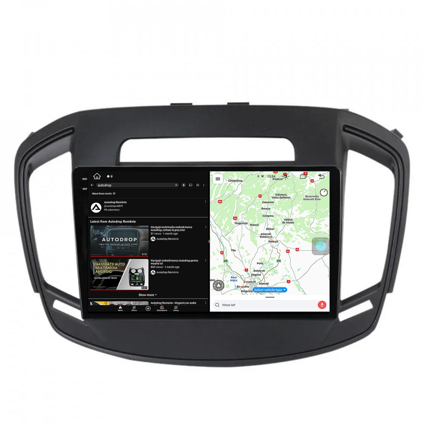 Navigatie Opel Insignia (2014-2016), Android, V-Octacore / 4GB RAM + 64GB ROM, 9.5 Inch - AD-BGV9004+AD-BGRKIT249