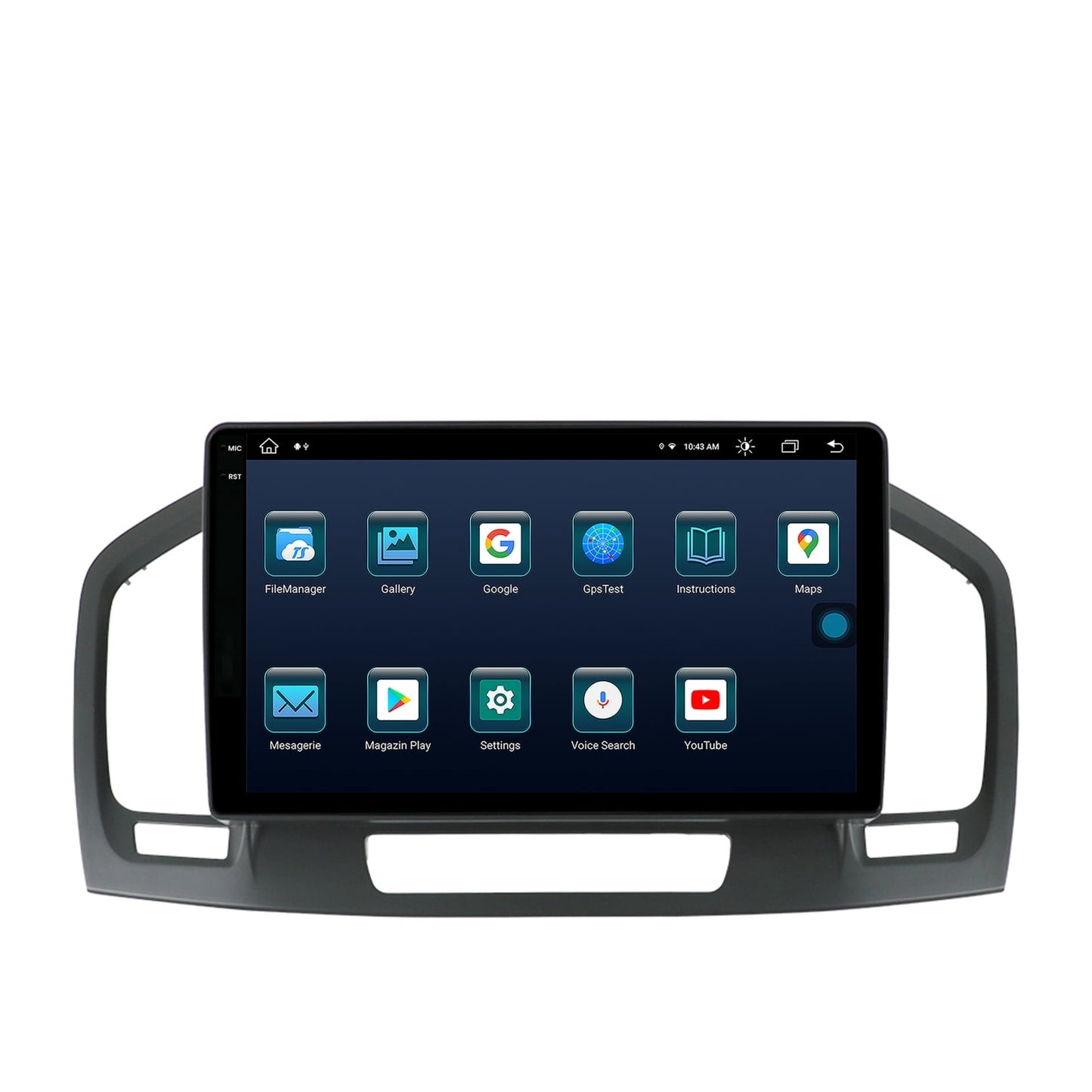 Navigatie Opel Insignia (2008-2013), Android, X-Octacore / 8GB RAM + 256GB ROM, 9.5 Inch - AD-BGX9008+AD-BGRKIT254