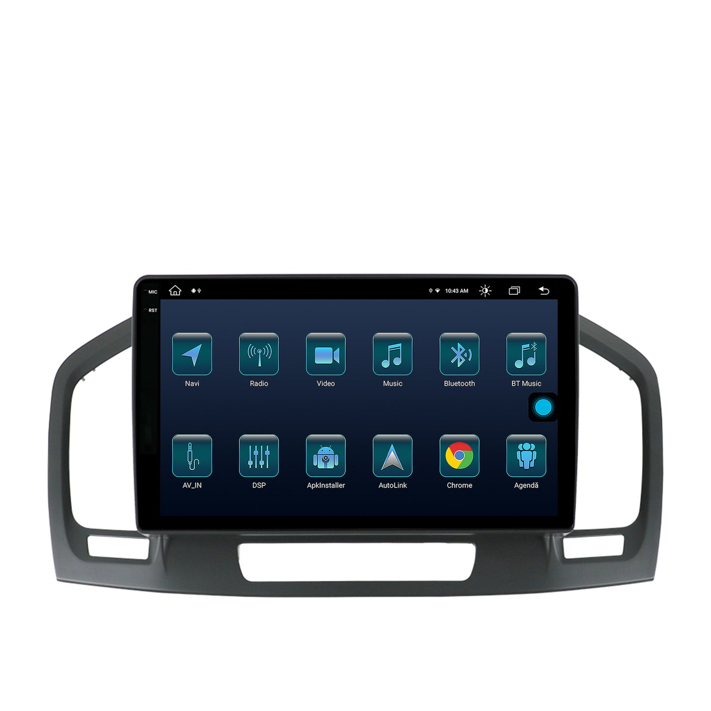 Navigatie Opel Insignia (2008-2013), Android, X-Octacore / 8GB RAM + 256GB ROM, 9.5 Inch - AD-BGX9008+AD-BGRKIT254