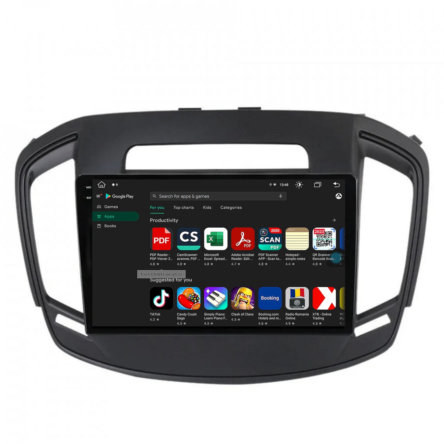 Navigatie Opel Insignia (2014-2016), Android, X-Octacore / 8GB RAM + 256GB ROM, 9.5 Inch - AD-BGX9008+AD-BGRKIT249