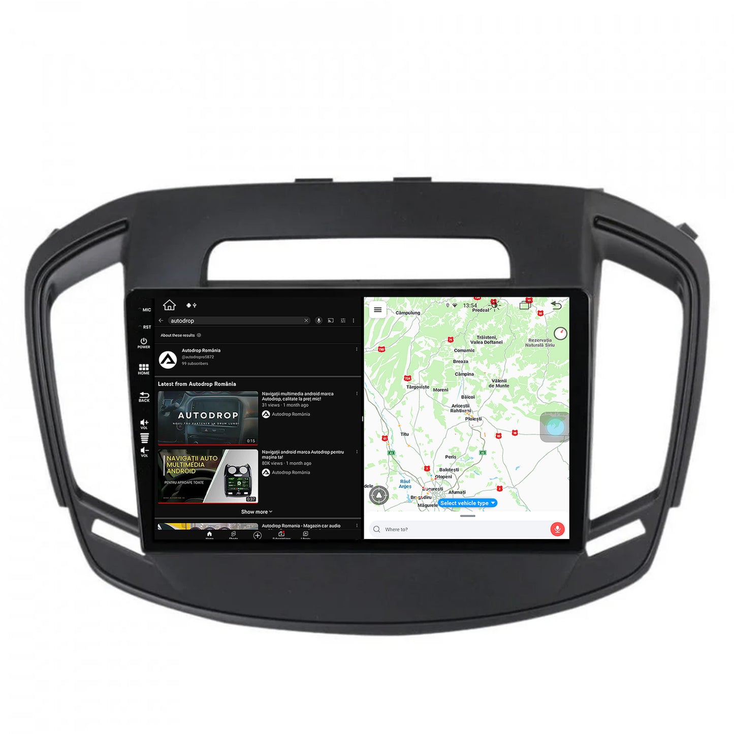 Navigatie Opel Insignia (2014-2016), Android, Z-Octacore / 8GB RAM + 256GB ROM, 9 Inch - AD-BGZ9008+AD-BGRKIT249