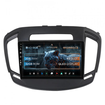Navigatie Opel Insignia (2014-2016), Android, E-Octacore / 2GB RAM + 32GB ROM, 9 Inch - AD-BGE9002+AD-BGRKIT249