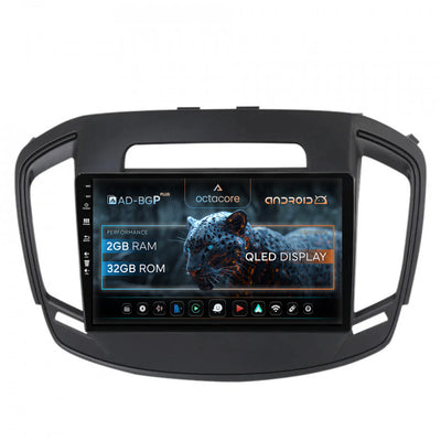 Navigatie Opel Insignia (2014-2016), Android, P-Octacore / 2GB RAM + 32GB ROM, 9 Inch - AD-BGP9002+AD-BGRKIT249