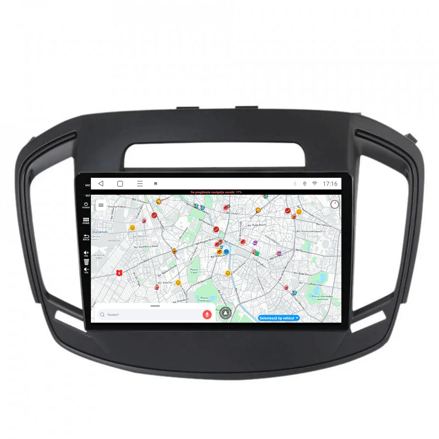 Navigatie Opel Insignia (2014-2016), Android, P-Octacore / 2GB RAM + 32GB ROM, 9 Inch - AD-BGP9002+AD-BGRKIT249