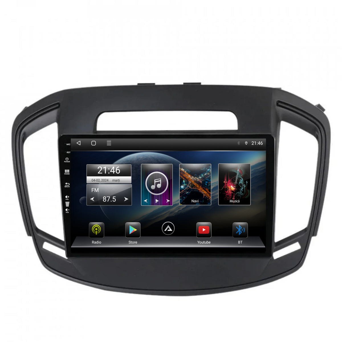 Navigatie Opel Insignia (2014-2016), Android, P-Octacore / 2GB RAM + 32GB ROM, 9 Inch - AD-BGP9002+AD-BGRKIT249