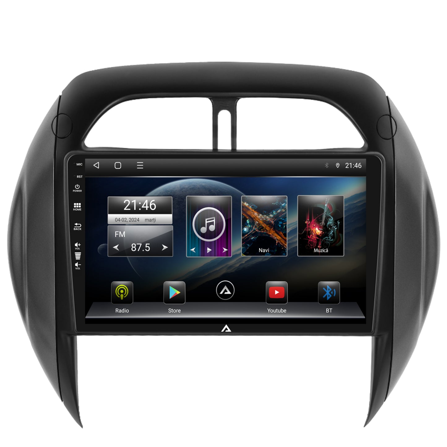 Navigatie Toyota RAV4 (2003-2005), Android, P-Octacore / 2GB RAM + 32GB ROM, 9 Inch - AD-BGP9002+AD-BGRKIT109V4