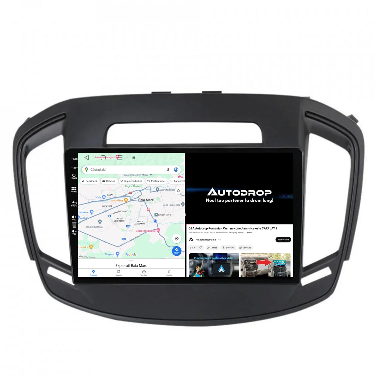 Navigatie Opel Insignia (2014-2016), Android, A-Octacore / 4GB RAM + 64GB ROM, 9 Inch - AD-BGA9004+AD-BGRKIT249