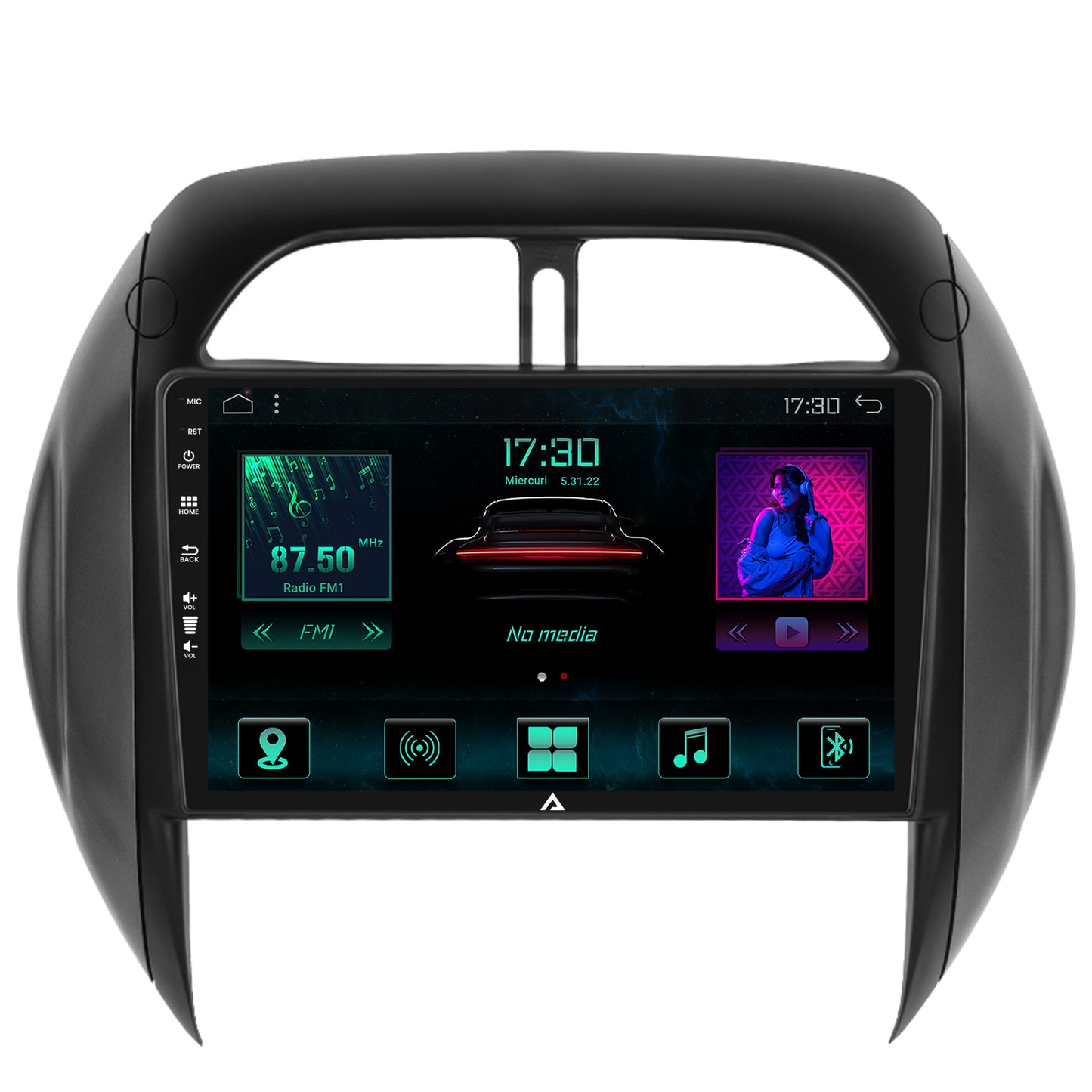 Navigatie Toyota RAV4 (2003-2005), Android, A-Octacore / 4GB RAM + 64GB ROM, 9 Inch - AD-BGA9004+AD-BGRKIT109V4