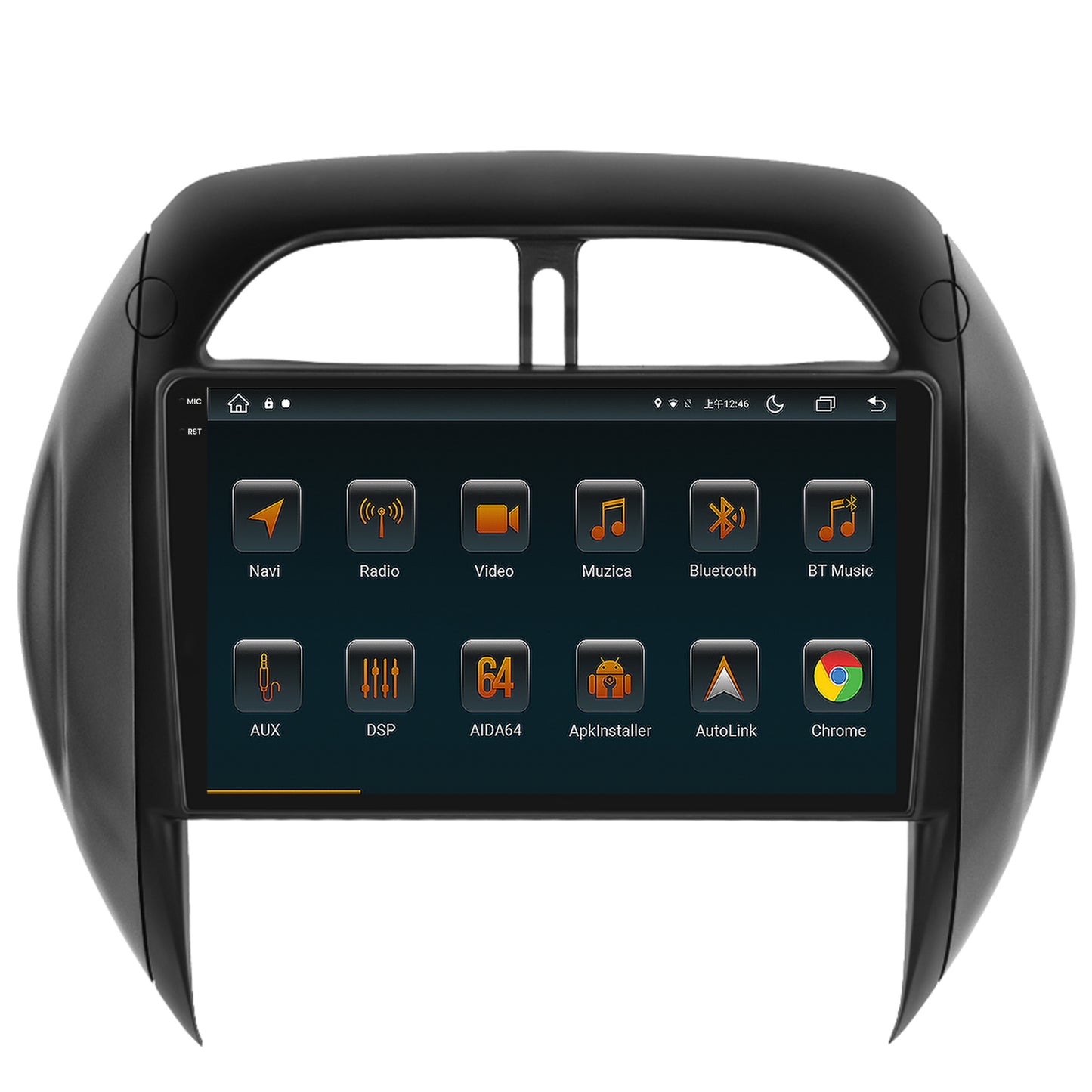 Navigatie Toyota RAV4 (2003-2005), Android, V-Octacore / 4GB RAM + 64GB ROM, 9.5 Inch - AD-BGV9004+AD-BGRKIT109V4