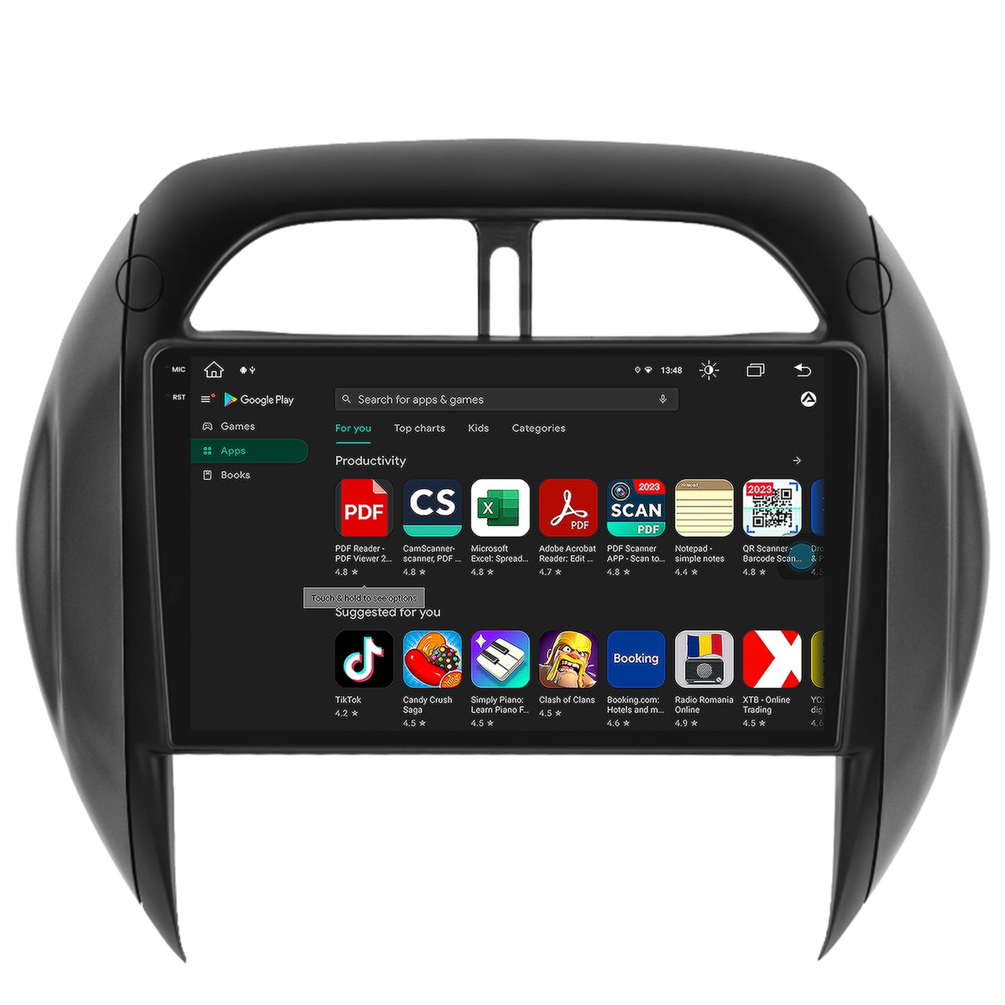 Navigatie Toyota RAV4 (2003-2005), Android, V-Octacore / 4GB RAM + 64GB ROM, 9.5 Inch - AD-BGV9004+AD-BGRKIT109V4