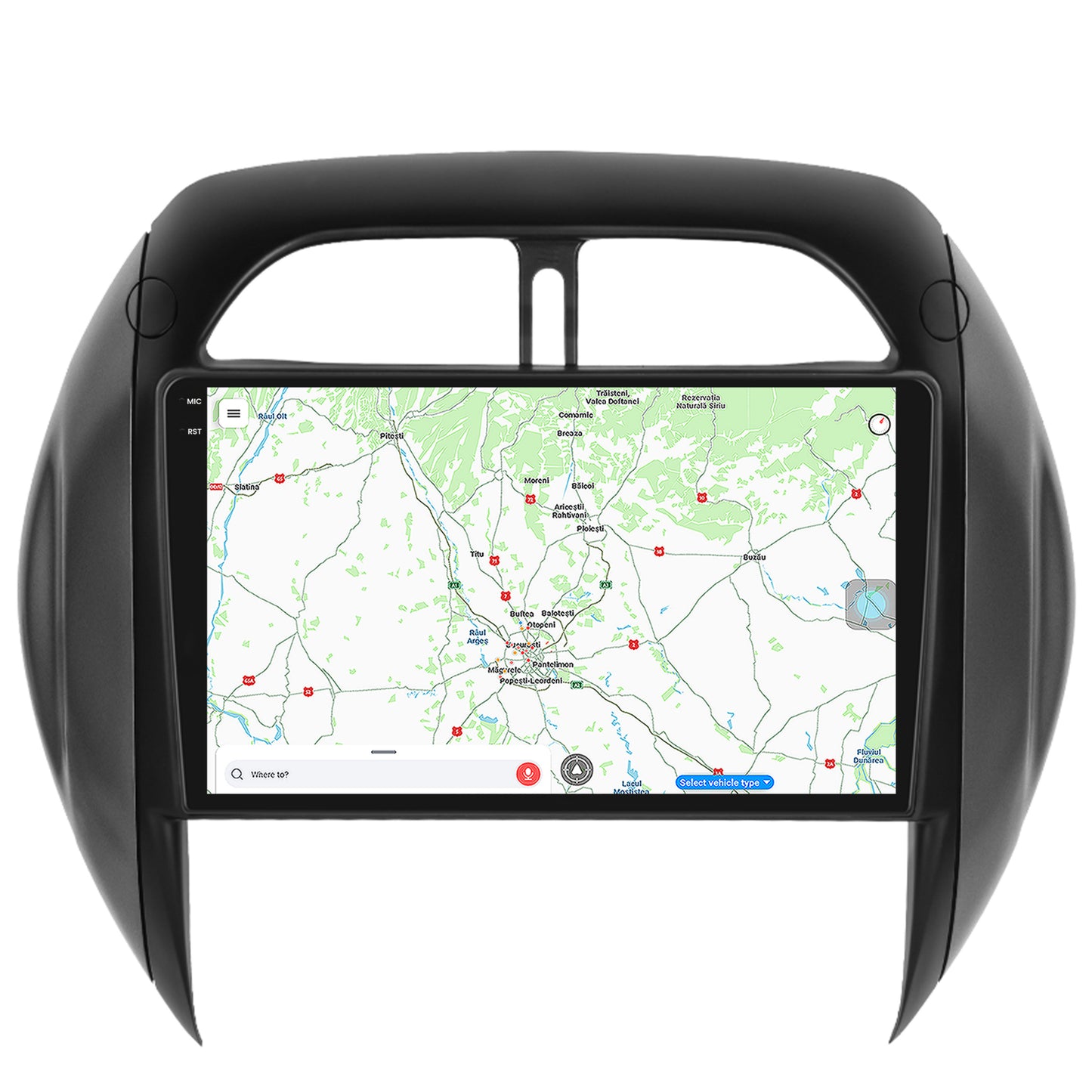 Navigatie Toyota RAV4 (2003-2005), Android, X-Octacore / 8GB RAM + 256GB ROM, 9.5 Inch - AD-BGX9008+AD-BGRKIT109V4