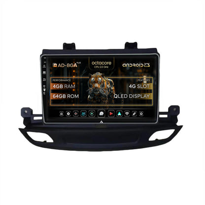 Navigatie Opel Insignia B (2017+), Android, A-Octacore / 4GB RAM + 64GB ROM, 9 Inch - AD-BGA9004+AD-BGRKIT252