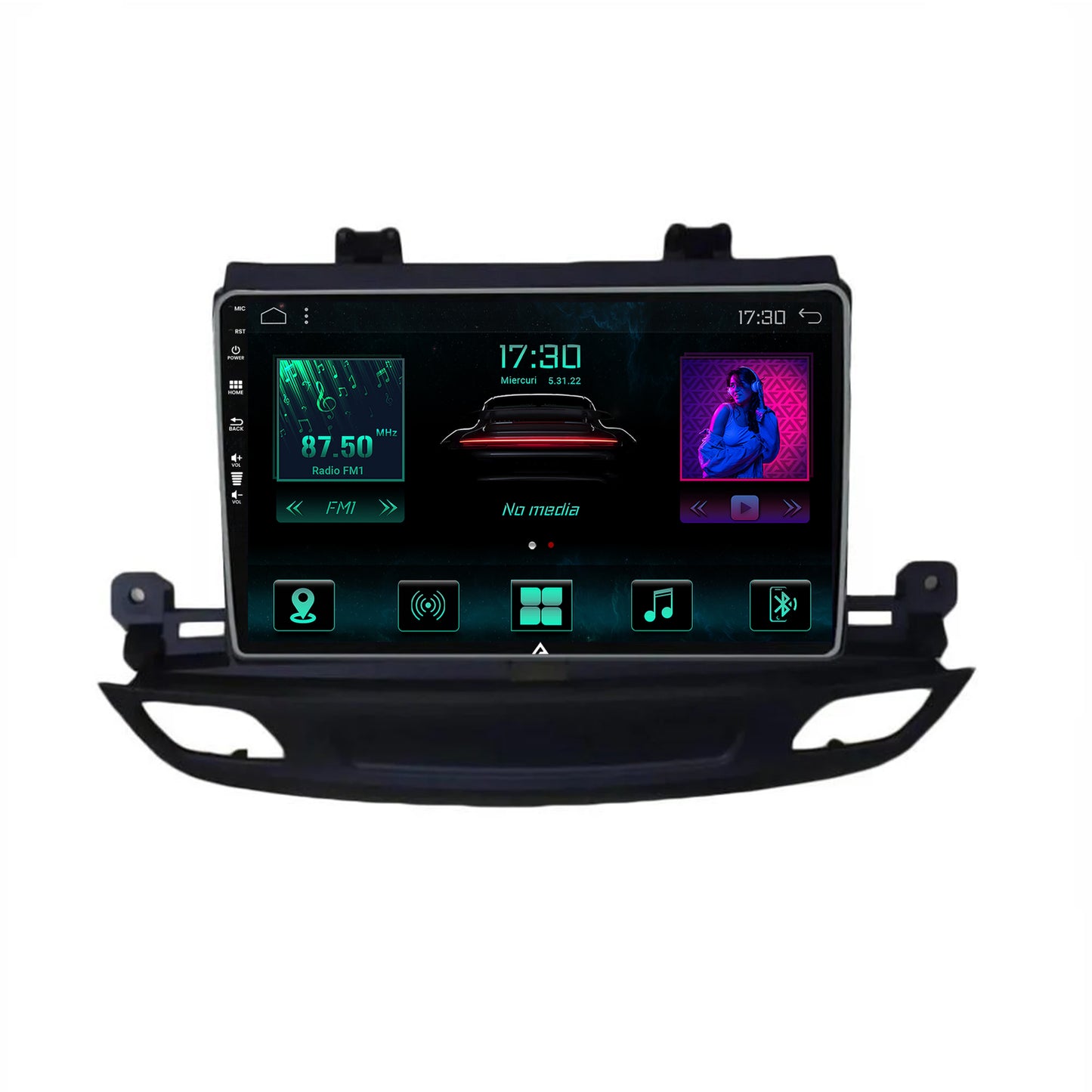 Navigatie Opel Insignia B (2017+), Android, A-Octacore / 4GB RAM + 64GB ROM, 9 Inch - AD-BGA9004+AD-BGRKIT252