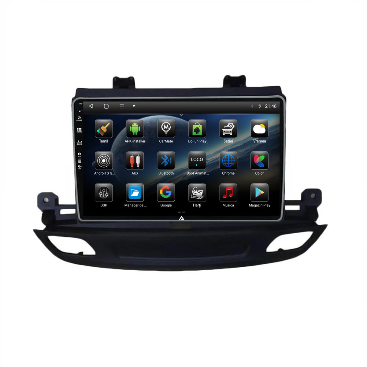 Navigatie Opel Insignia B (2017+), Android, P-Octacore / 2GB RAM + 32GB ROM, 9 Inch - AD-BGP9002+AD-BGRKIT252