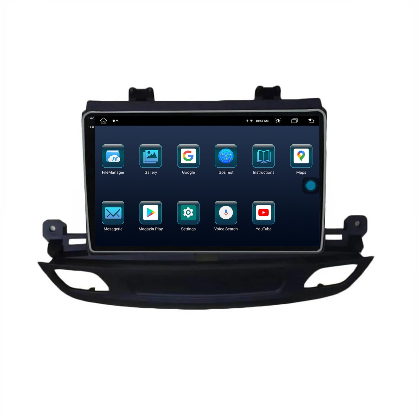 Navigatie Opel Insignia B (2017+), Android, X-Octacore / 8GB RAM + 256GB ROM, 9.5 Inch - AD-BGX9008+AD-BGRKIT252