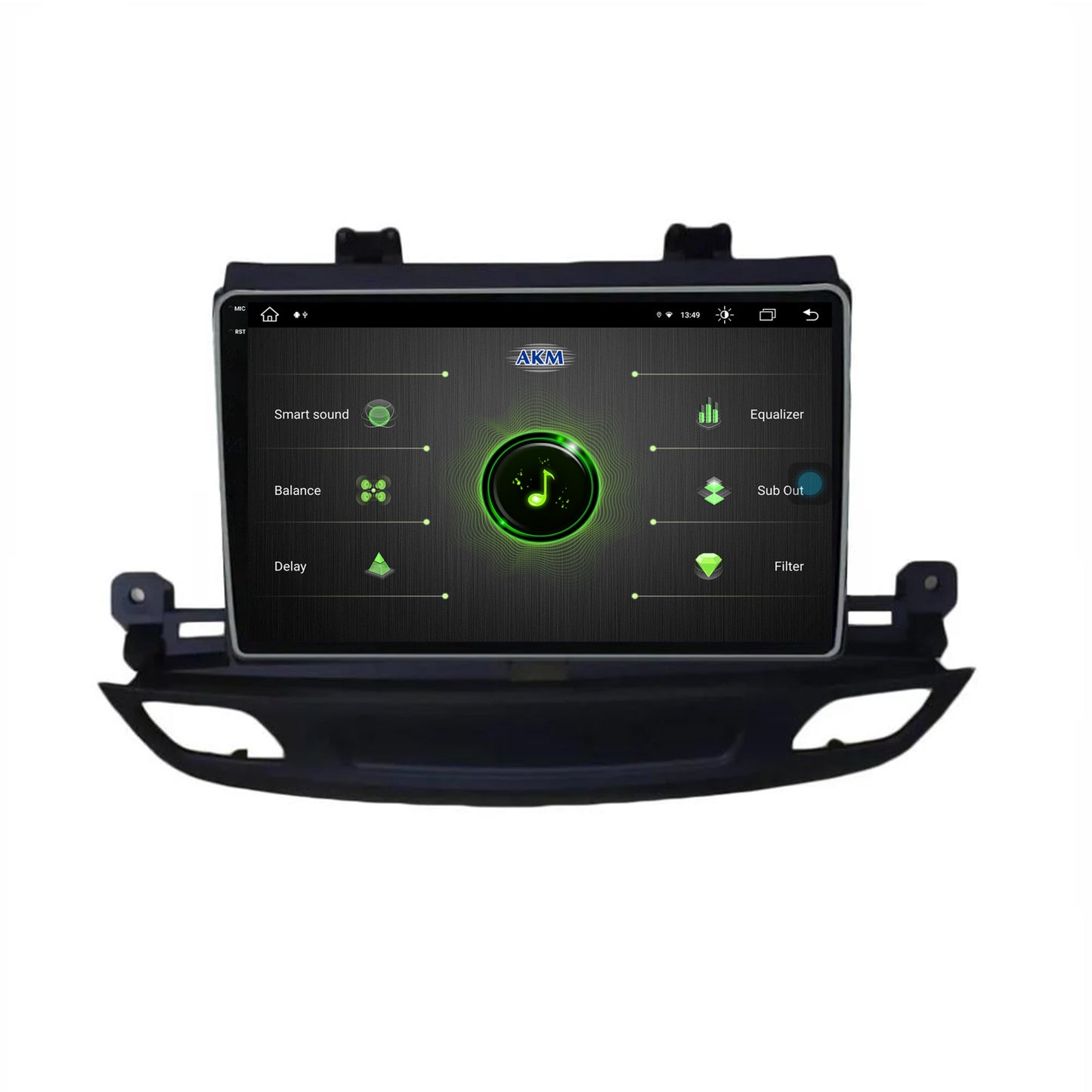 Navigatie Opel Insignia B (2017+), Android, X-Octacore / 8GB RAM + 256GB ROM, 9.5 Inch - AD-BGX9008+AD-BGRKIT252