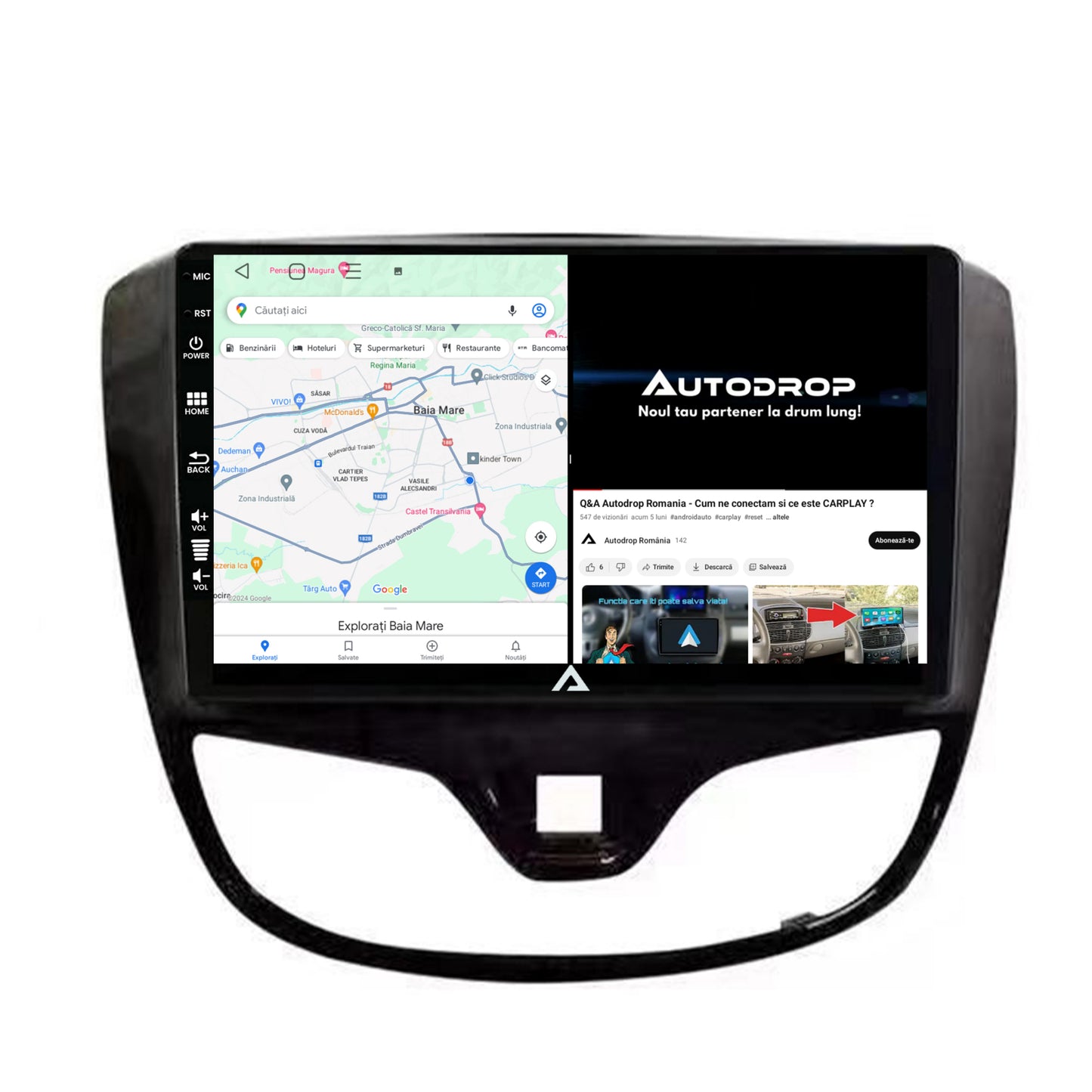 Navigatie Opel Karl (2015-2019), Android, E-Octacore / 2GB RAM + 32GB ROM, 9 Inch - AD-BGE9002+AD-BGRKIT385