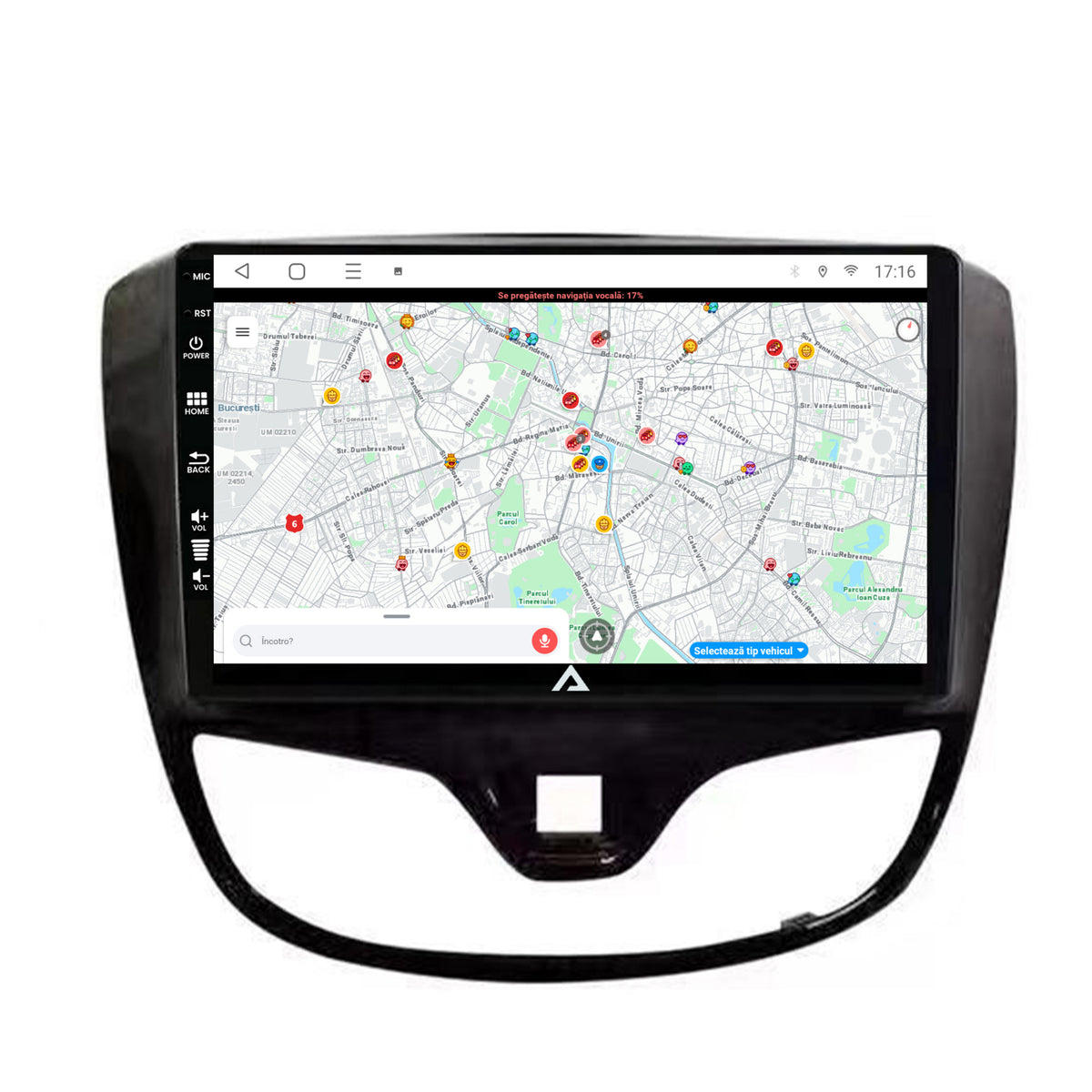 Navigatie Opel Karl (2015-2019), Android, E-Octacore / 2GB RAM + 32GB ROM, 9 Inch - AD-BGE9002+AD-BGRKIT385