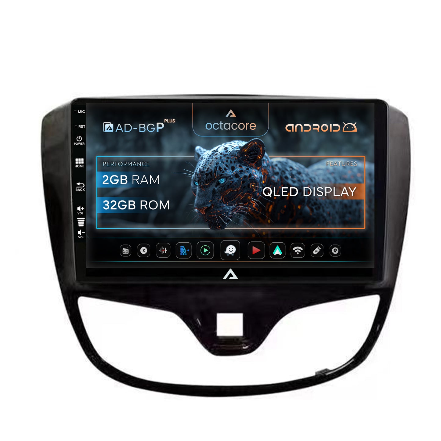 Navigatie Opel Karl (2015-2019), Android, P-Octacore / 2GB RAM + 32GB ROM, 9 Inch - AD-BGP9002+AD-BGRKIT385