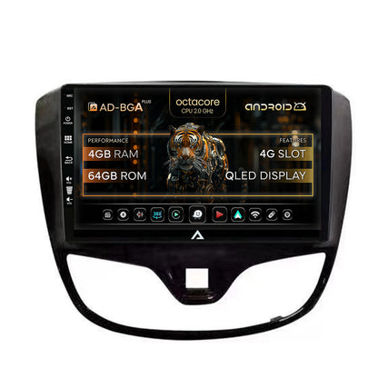 Navigatie Opel Karl (2015-2019), Android, A-Octacore / 4GB RAM + 64GB ROM, 9 Inch - AD-BGA9004+AD-BGRKIT385