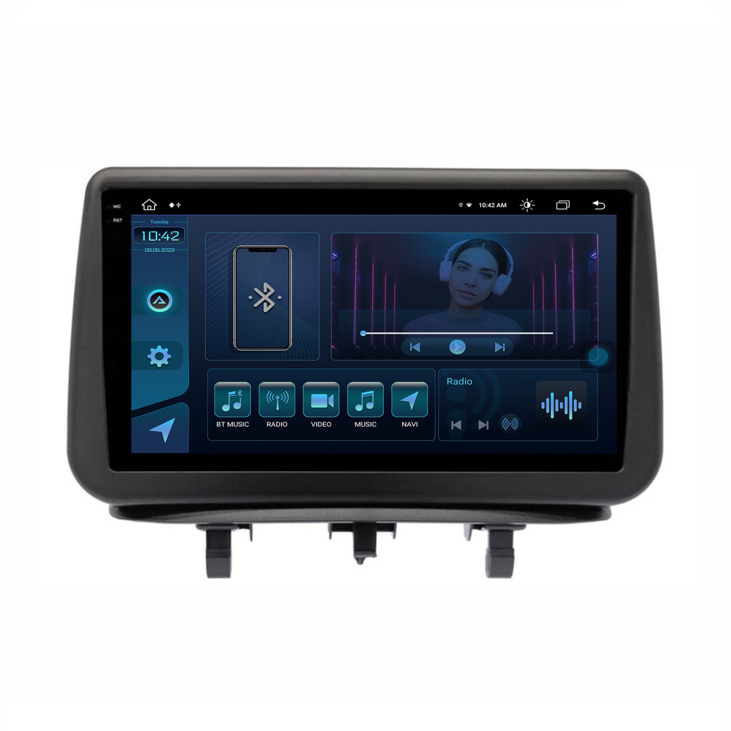 Navigatie Opel Meriva (2010-2017), Android, X-Octacore / 8GB RAM + 256GB ROM, 9.5 Inch - AD-BGX9008+AD-BGRKIT366