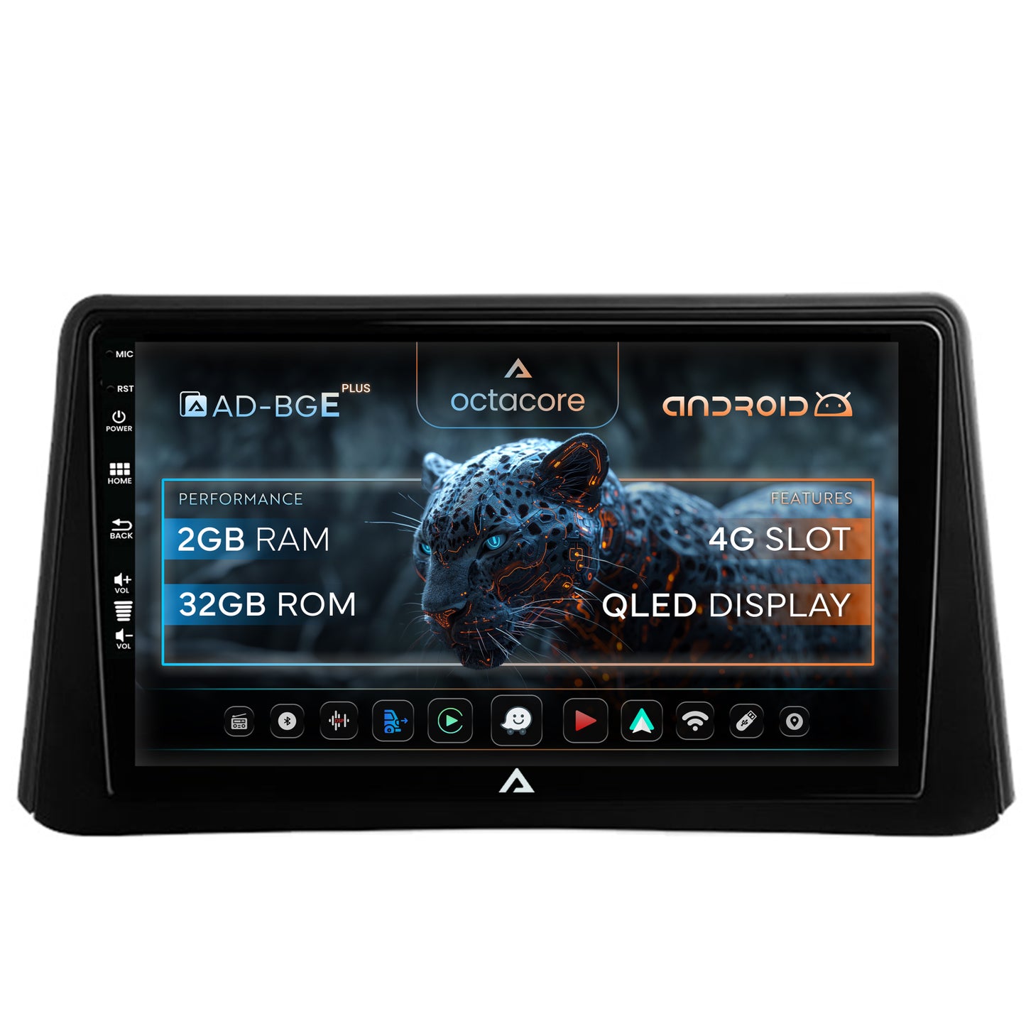 Navigatie Opel Mokka (2012-2016), Android, E-Octacore / 2GB RAM + 32GB ROM, 9 Inch - AD-BGE9002+AD-BGRKIT390