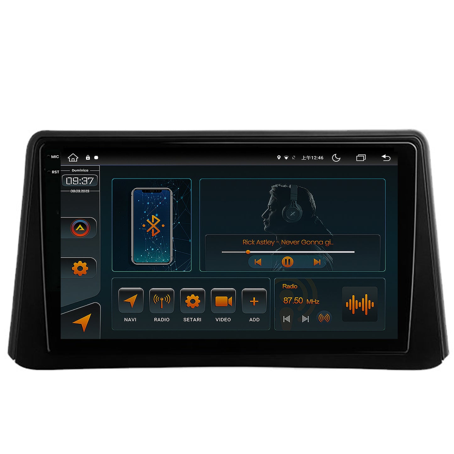 Navigatie Opel Mokka (2012-2016), Android, V-Octacore / 4GB RAM + 64GB ROM, 9.5 Inch - AD-BGV9004+AD-BGRKIT390