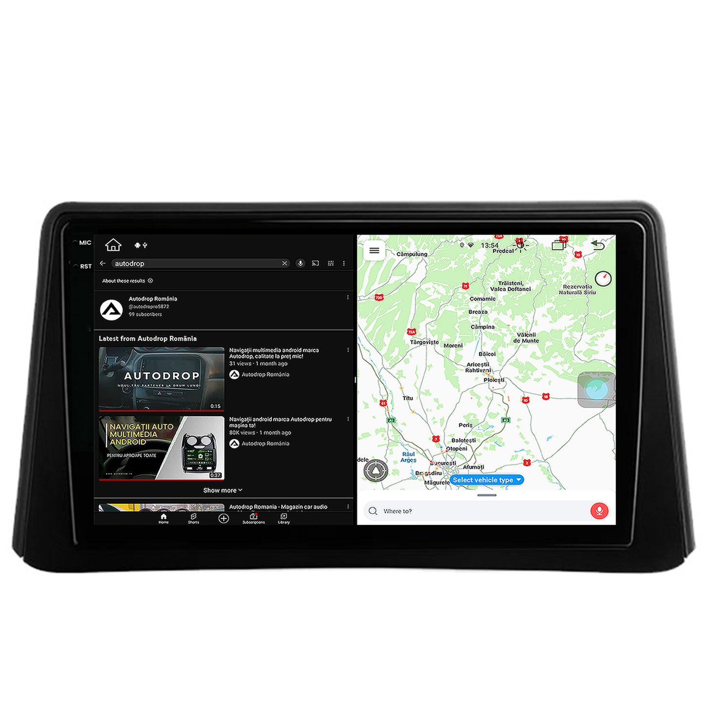 Navigatie Opel Mokka (2012-2016), Android, X-Octacore / 8GB RAM + 256GB ROM, 9.5 Inch - AD-BGX9008+AD-BGRKIT390