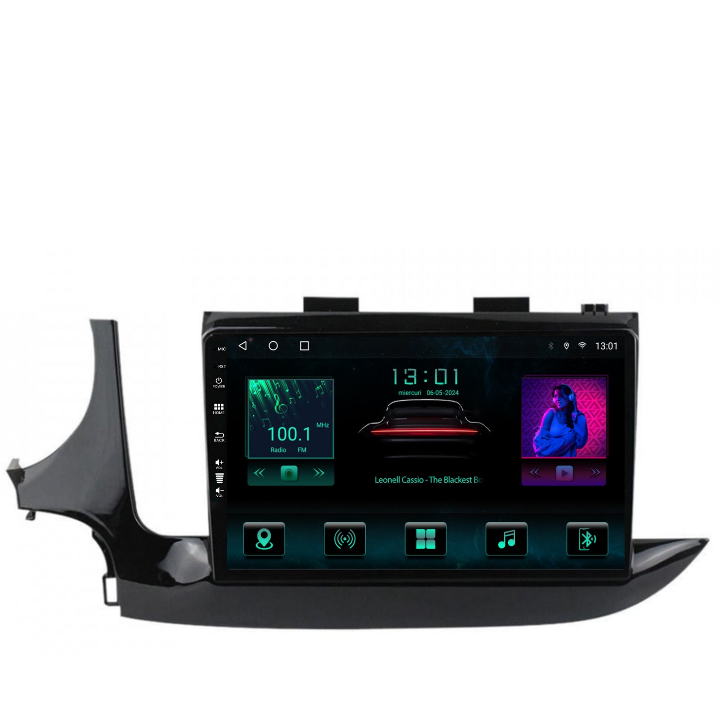 Navigatie Opel Mokka (2016-Prezent), Android, A-Octacore / 4GB RAM + 64GB ROM, 9 Inch - AD-BGA9004+AD-BGRKIT250