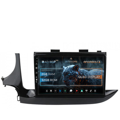 Navigatie Opel Mokka (2016-Prezent), Android, P-Octacore / 2GB RAM + 32GB ROM, 9 Inch - AD-BGP9002+AD-BGRKIT250