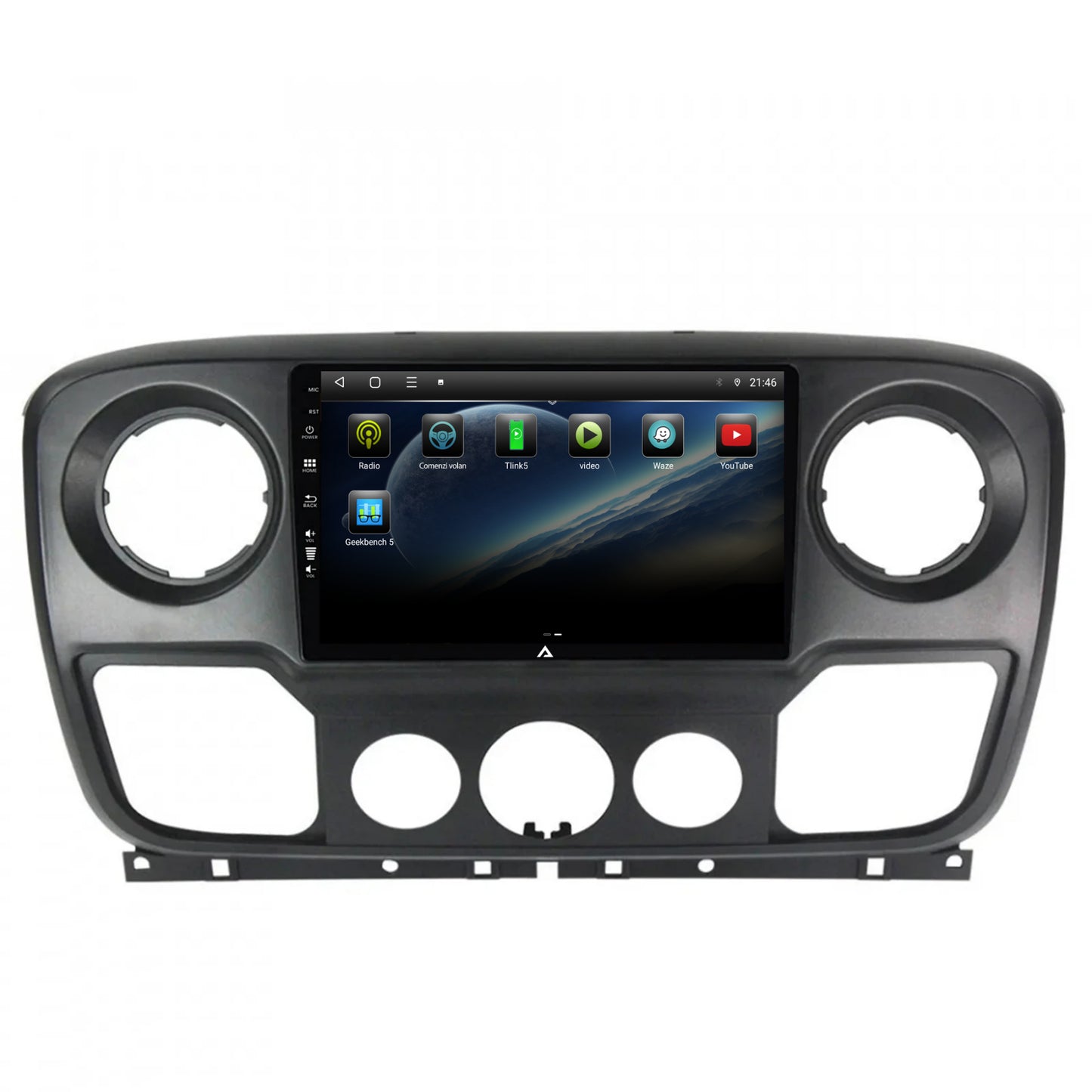 Navigatie Opel Movano / Renault Master (2011-2021), Android, P-Octacore / 2GB RAM + 32GB ROM, 10.1 Inch - AD-BGP10002+AD-BGRKIT388V2