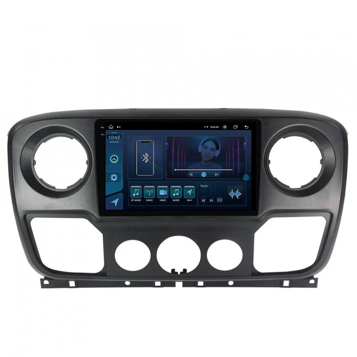 Navigatie Opel Movano / Renault Master / Nissan NV400 (2011-2021), Android, X-Octacore / 8GB RAM + 256GB ROM, 10.36 Inch - AD-BGX10008+AD-BGRKIT388V2