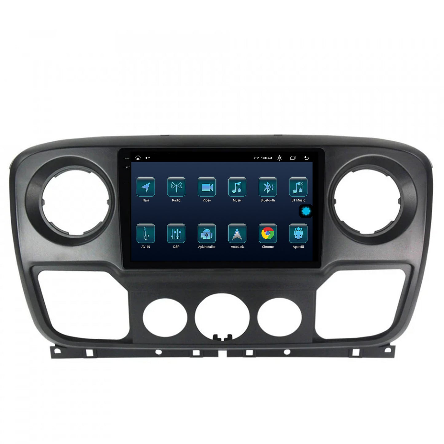 Navigatie Opel Movano / Renault Master / Nissan NV400 (2011-2021), Android, X-Octacore / 8GB RAM + 256GB ROM, 10.36 Inch - AD-BGX10008+AD-BGRKIT388V2