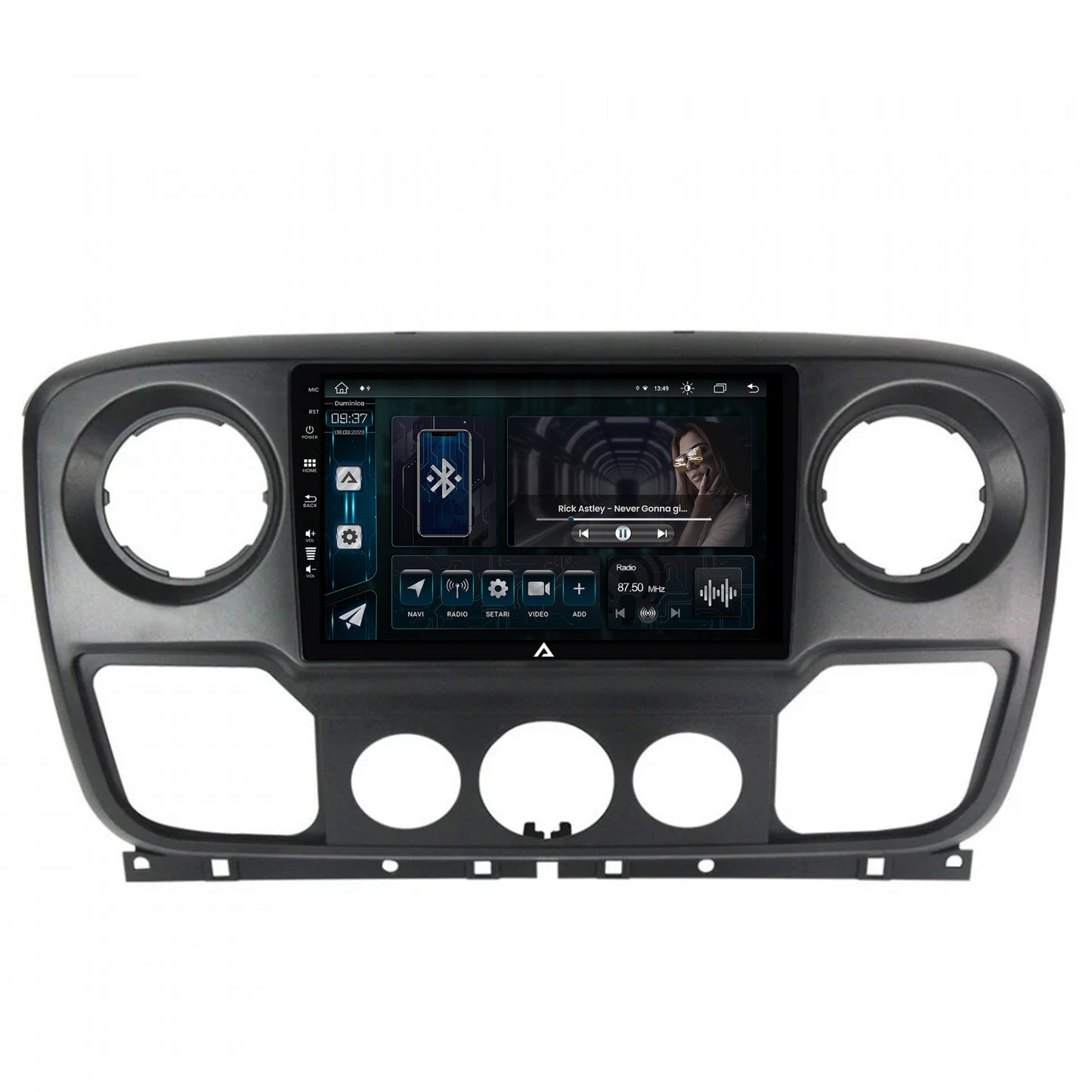 Navigatie Opel Movano / Renault Master / Nissan NV400 (2011-2021), Android, Z-Octacore / 8GB RAM + 256GB ROM, 10.1 Inch - AD-BGZ10008+AD-BGRKIT388V2
