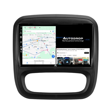 Navigatie Opel Vivaro / Renault Trafic / Fiat Talento (2014-2017), Android, E-Octacore / 2GB RAM + 32GB ROM, 9 Inch - AD-BGE9002+AD-BGRKIT389
