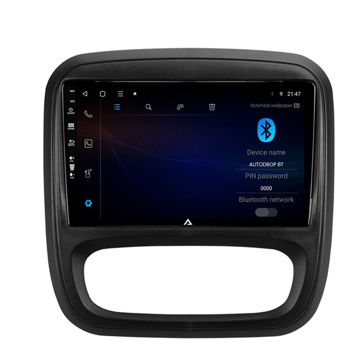 Navigatie Opel Vivaro / Renault Trafic / Fiat Talento (2014-2017), Android, E-Octacore / 2GB RAM + 32GB ROM, 9 Inch - AD-BGE9002+AD-BGRKIT389