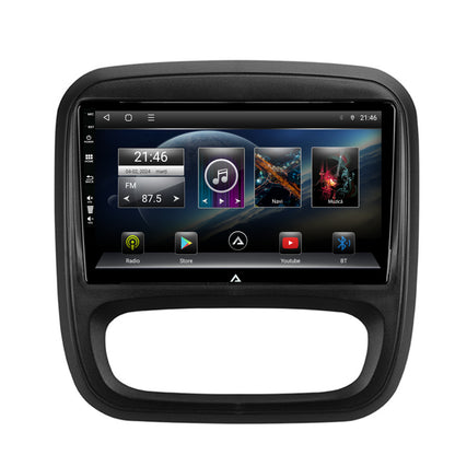 Navigatie Opel Vivaro / Renault Trafic / Fiat Talento (2014-2017), Android, E-Octacore / 2GB RAM + 32GB ROM, 9 Inch - AD-BGE9002+AD-BGRKIT389