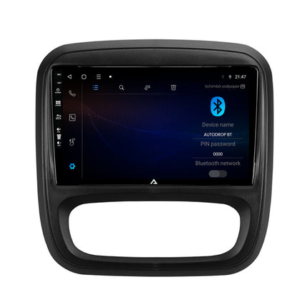 Navigatie Opel Vivaro / Renault Trafic / Fiat Talento (2014-2017), Android, P-Octacore / 2GB RAM + 32GB ROM, 9 Inch - AD-BGP9002+AD-BGRKIT389