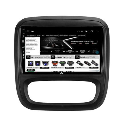Navigatie Opel Vivaro / Renault Trafic / Fiat Talento (2014-2017), Android, Z-Octacore / 8GB RAM + 256GB ROM, 9 Inch - AD-BGZ9008+AD-BGRKIT389